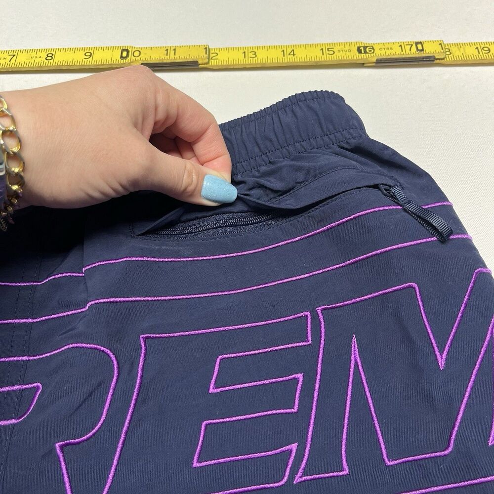 Supreme Big Logo Nylon Short Size Small NWT - Picture 9 of 11